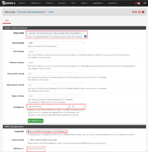 Statische lokale IPv6-Adressen (ULA) im Heimnetz mit pfSense 5